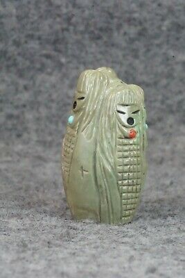 Corn Maiden Zuni Fetish Carving - Sandra Quandelacy