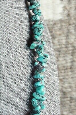 Turquoise & Sterling Silver Necklace - Louise Joe
