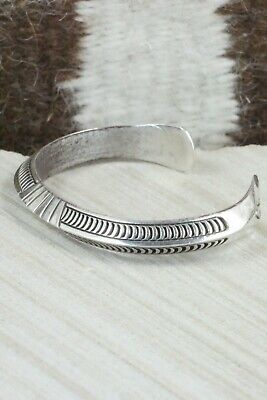 Sterling Silver Bracelet - Navajo