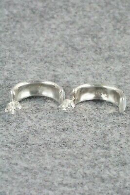 Multi Stone Inlay & Sterling Silver Earrings - Delberta Boone