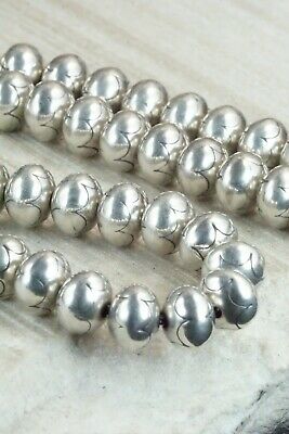 Sterling Silver Navajo Pearl Necklace - Jan Mariano