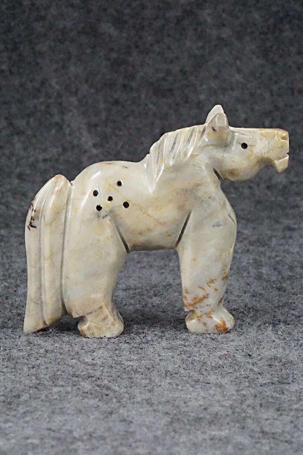 Horse Navajo Fetish Carving - Albert Livingston