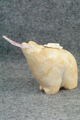 Bear Zuni Fetish Carving - Delvin Leekya