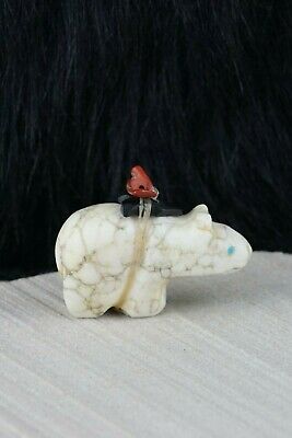 Bear Zuni Fetish Carving - Michael Mahooty - High Lonesome Trading