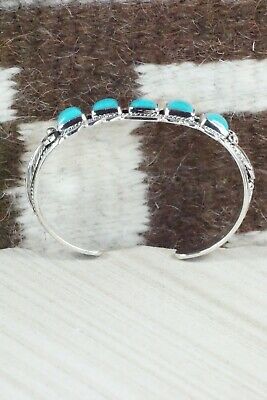 Turquoise & Sterling Silver Bracelet - Davey Morgan