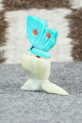 Butter Fly Zuni Fetish Carving - Narren Bowannie