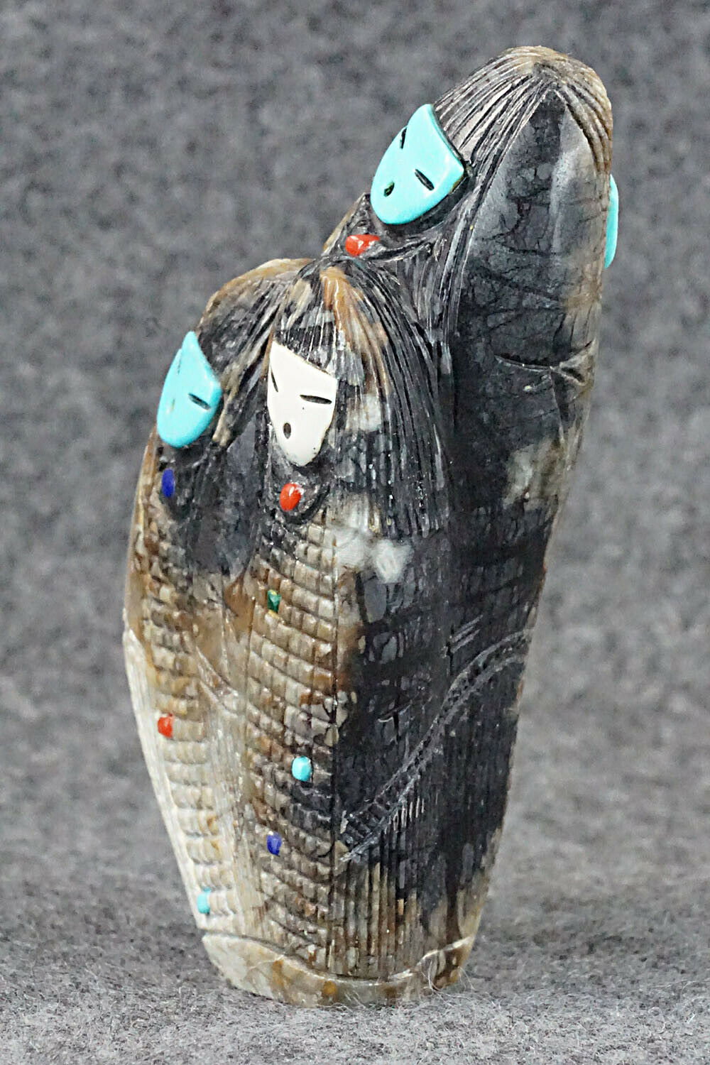 Corn Maiden Zuni Fetish Carving - Sandra Quandelacy