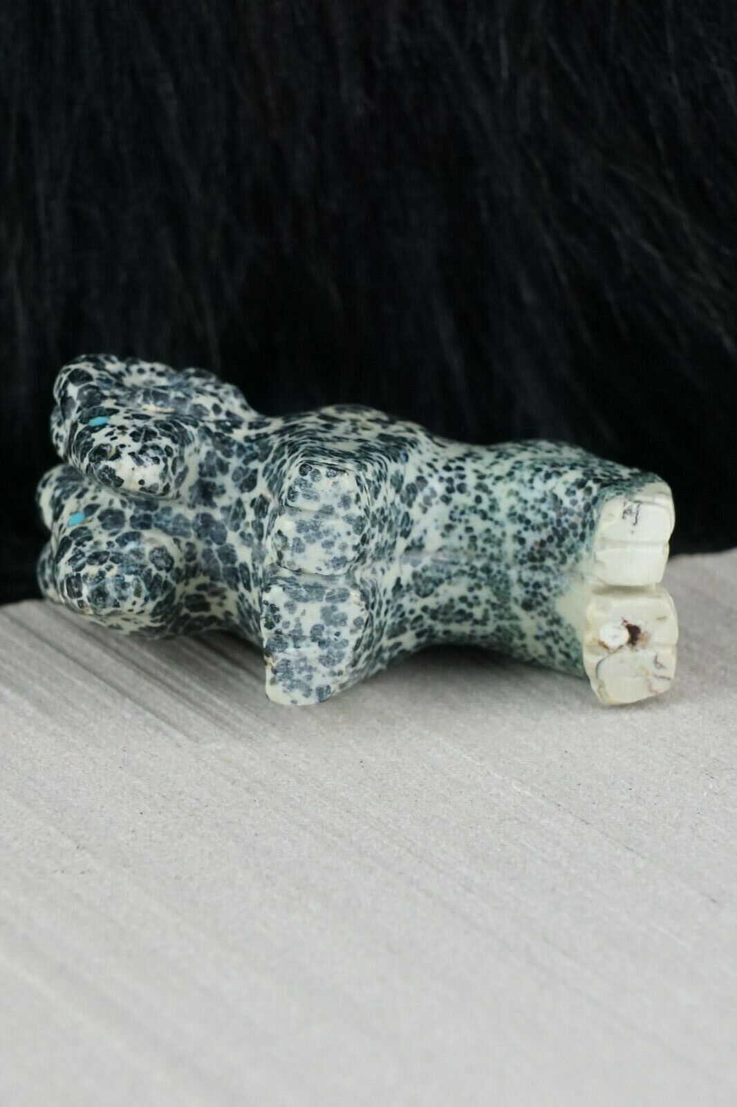 Ram Zuni Fetish Carving - Kevin Quam - High Lonesome Trading