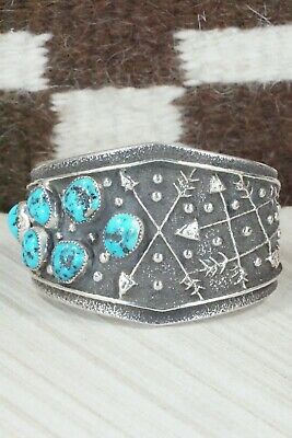 Turquoise & Sterling Silver Bracelet - Delbert Arviso