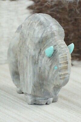 Buffalo Zuni Fetish Carving - Kevin Quam