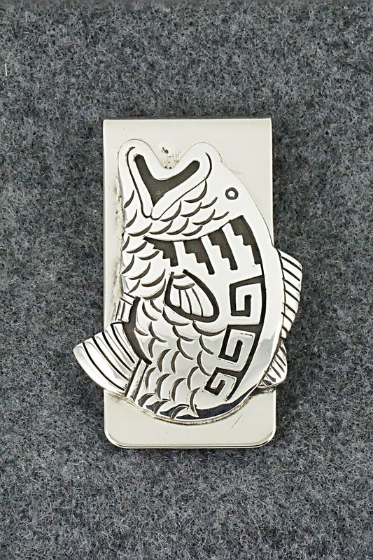 Sterling Silver & Stainless Steel Money Clip - Sonny Gene