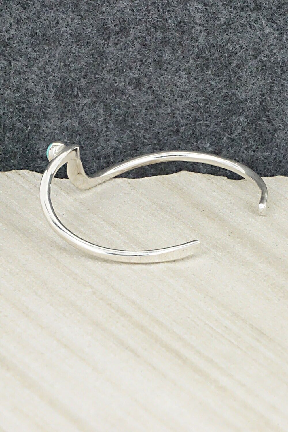 Turquoise & Sterling Silver Bracelet - Yolanda Skeets