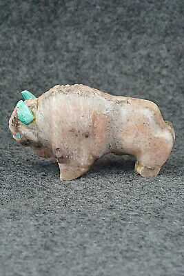 Buffalo Zuni Fetish Carving - Kevin Quam