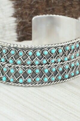 Turquoise & Sterling Silver Bracelet - Jesse Johnson