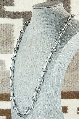Sterling Silver Chain Necklace - Lawrence Yazzie