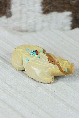 Badger Zuni Fetish Carving - Danette Laate - High Lonesome Trading