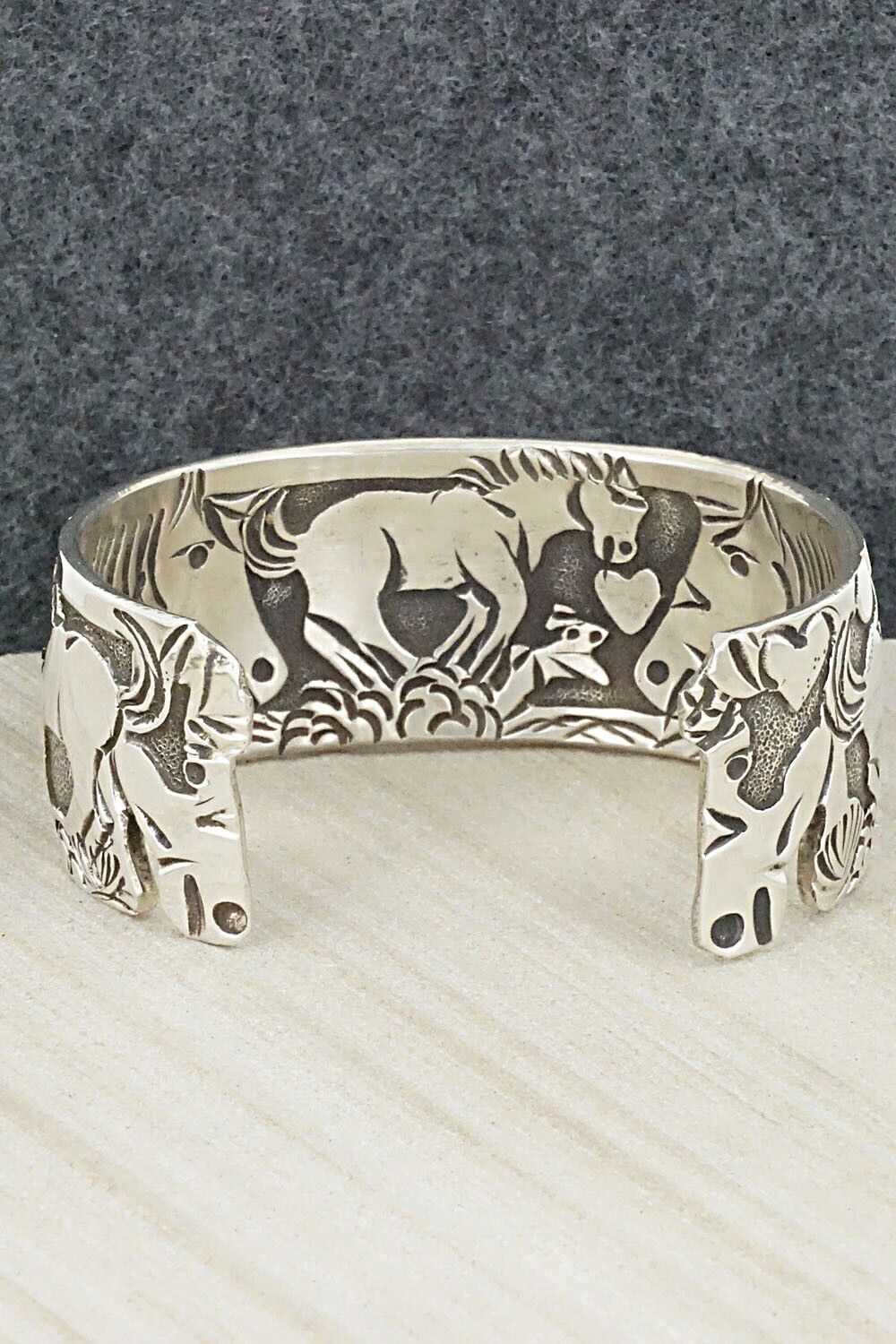 Sterling Silver Bracelet - Lloyd Becenti
