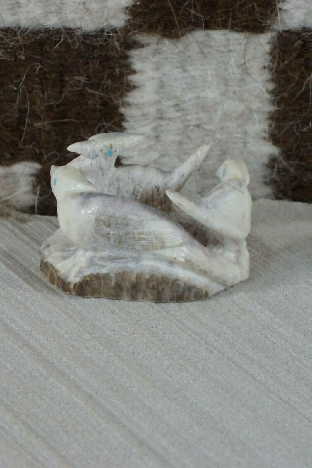 Cardinals Zuni Fetish Carving - Maxx Laate - High Lonesome Trading