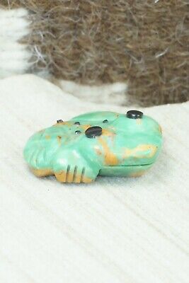 Frog Zuni Fetish Carving - Reynold Lunasee