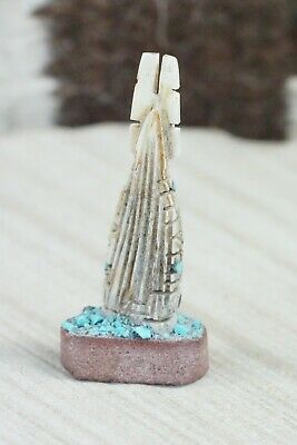 Corn Maiden Zuni Fetish Carving - Carl Etsate