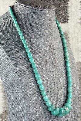 Turquoise & Sterling Silver Necklace - Louise Joe