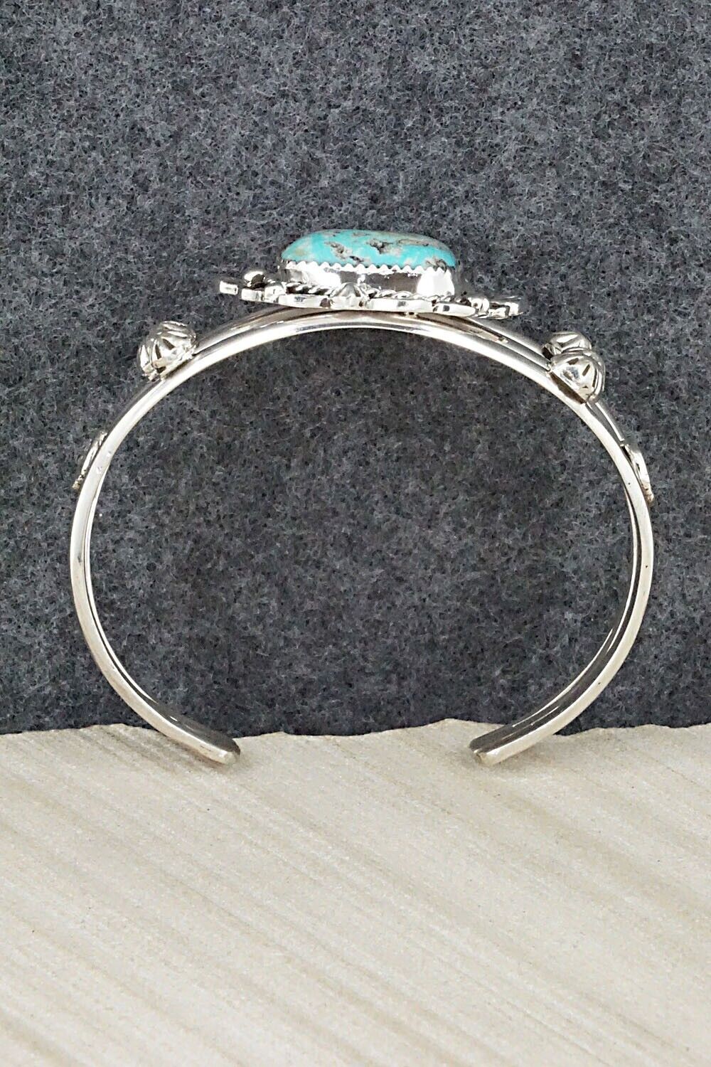 Turquoise & Sterling Silver Bracelet - Jimmy Garcia Jr.