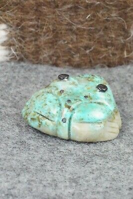 Frog Zuni Fetish Carving - Reynold Lunasee