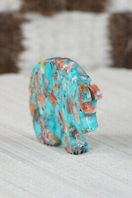 Bear Zuni Fetish Carving - Kevin Quam - High Lonesome Trading