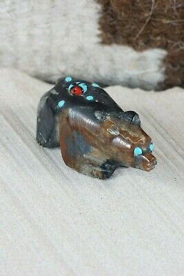 Bear Zuni Fetish Carving - Danette Laate - High Lonesome Trading