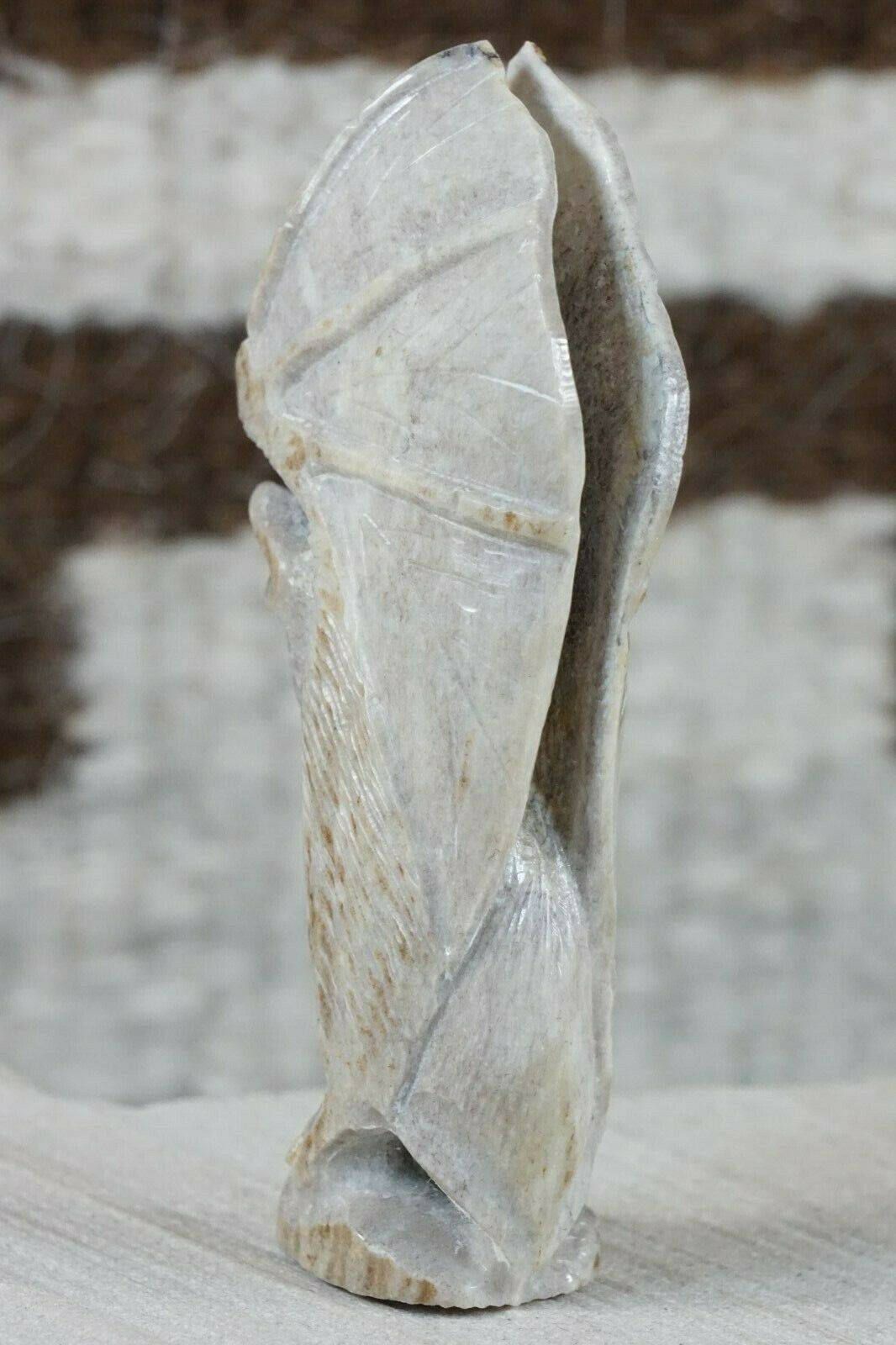 Bat Zuni Fetish Carving - Derrick Kaamasee - High Lonesome Trading