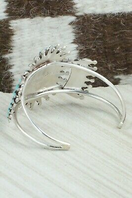 Turquoise & Sterling Silver Bracelet - Evonne Hastito