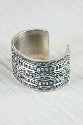 Navajo Sterling Silver Bracelet - Sunshine Reeves - High Lonesome Trading