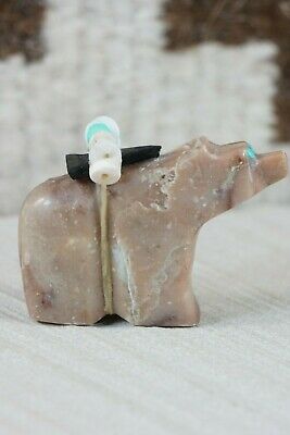 Bear Zuni Fetish Carving - Tony Laiwakete - High Lonesome Trading