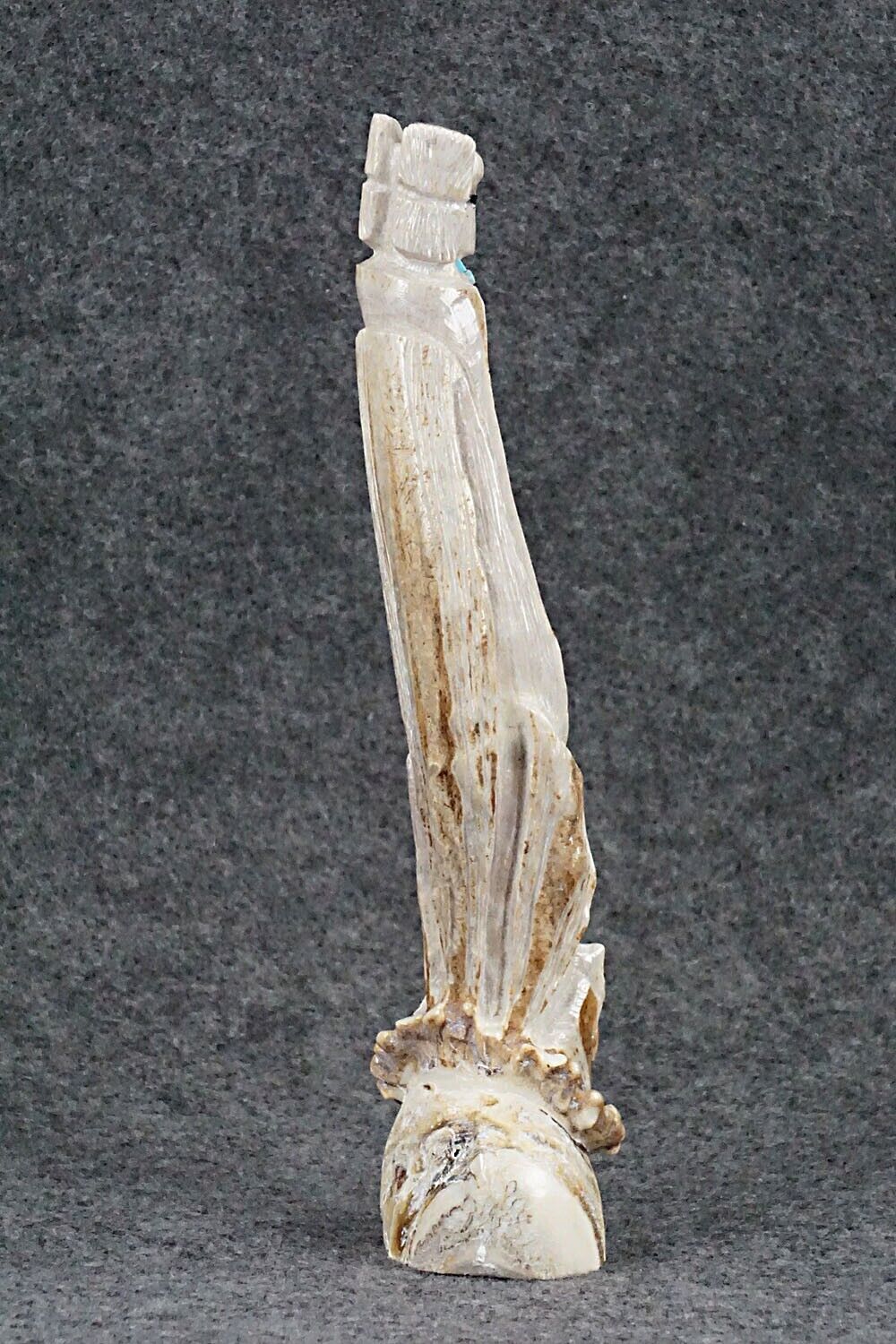 Corn Maiden Zuni Fetish Carving - Derrick Kaamasee