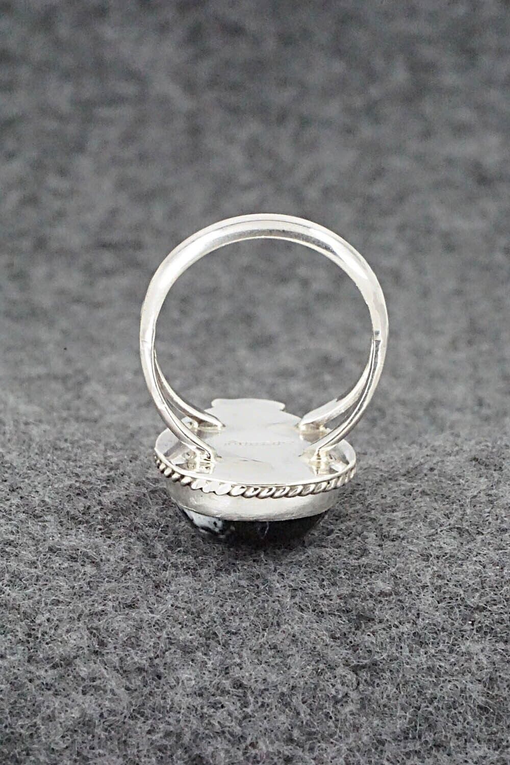 White Buffalo & Sterling Silver Ring - Benjamin Martinez - Size 7