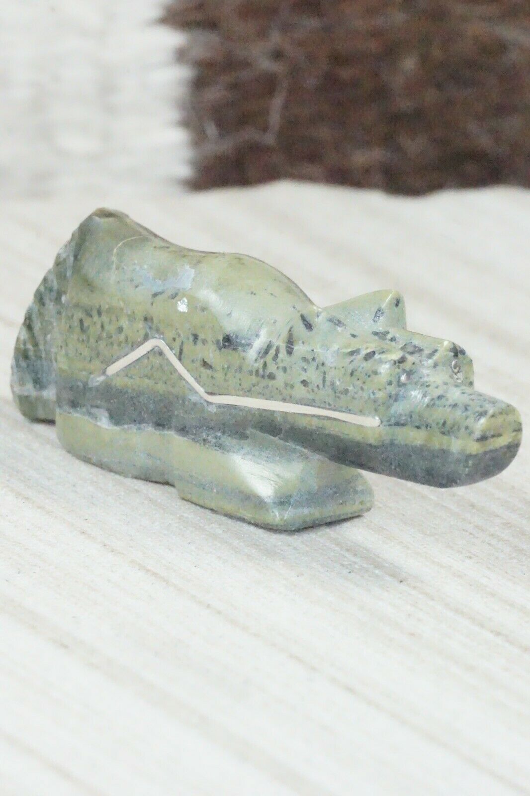 Bear Zuni Fetish Carving - Kenny Chavez