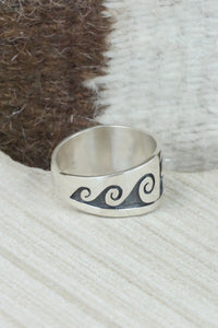 Sterling Silver Ring - Timothy Mowa - Size 12
