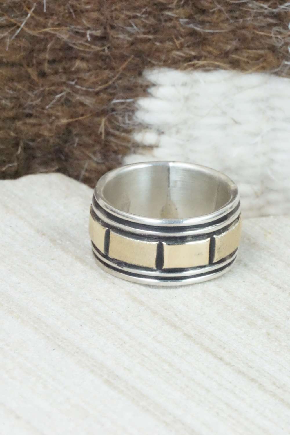 Sterling Silver Ring - Alvin Monte - Size 5.5