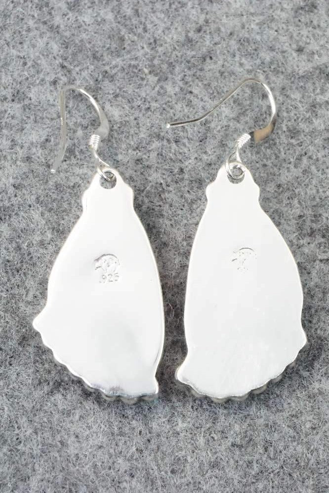 Turquoise & Sterling Silver Earrings - Sharon McCarthy