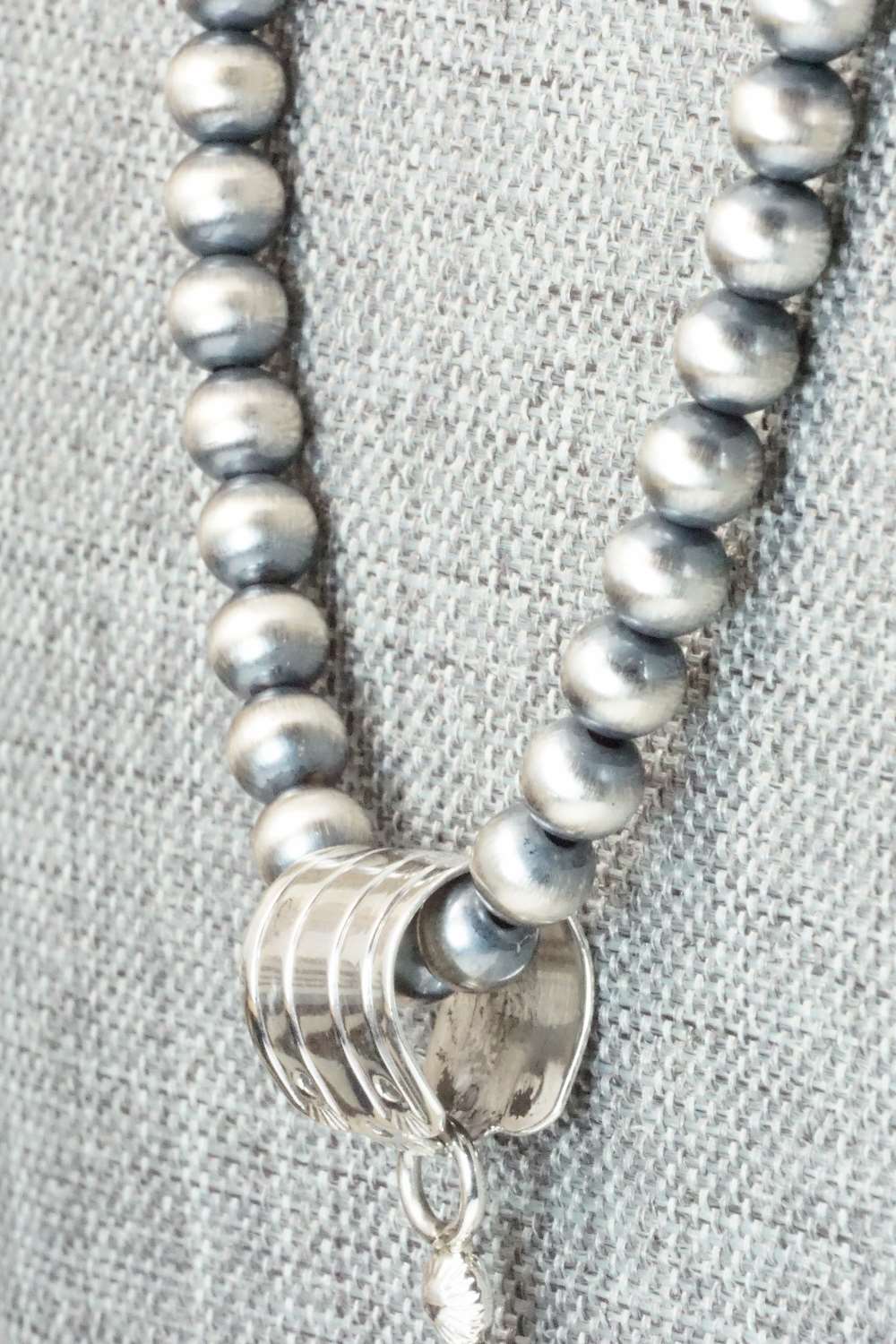 Multi Stone Pendant & Sterling Silver Necklace - Samuel Yellowhair