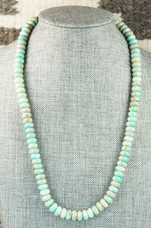 Turquoise & Sterling Silver Necklace - Doreen Jake