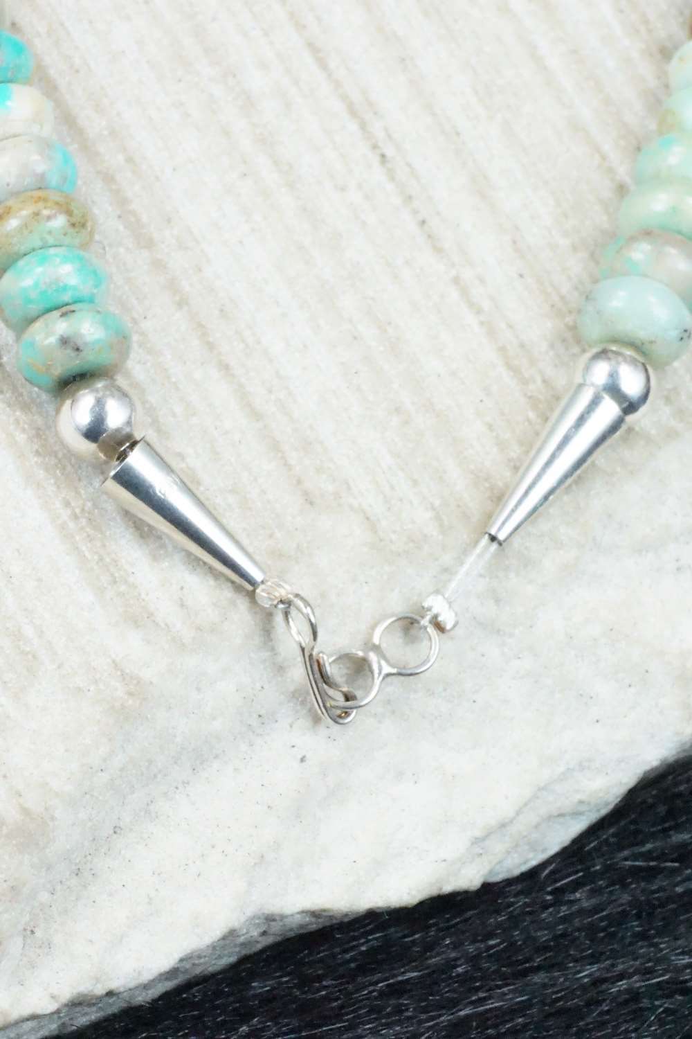 Turquoise & Sterling Silver Necklace - Doreen Jake