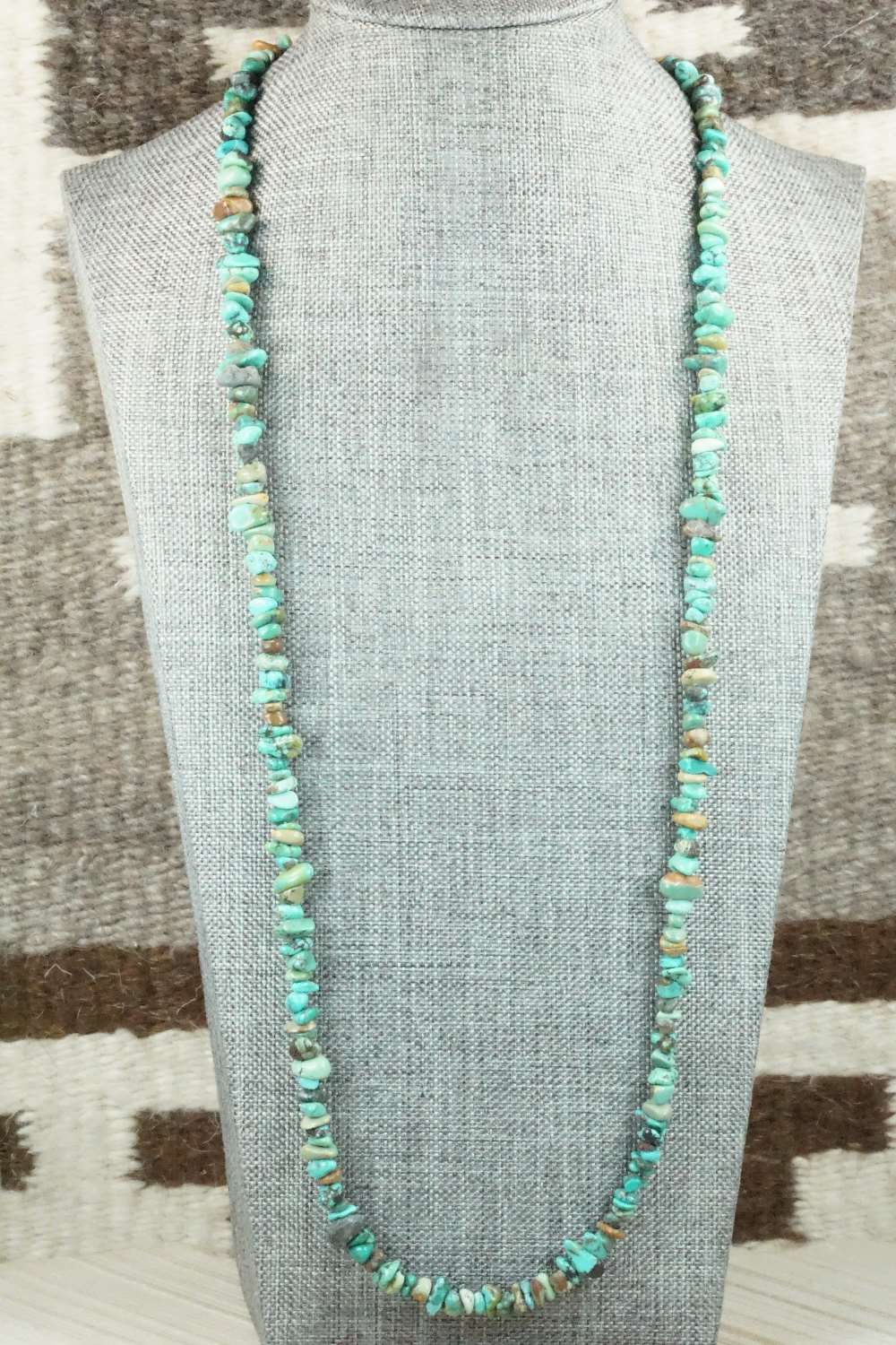 Turquoise & Sterling Silver Necklace - Doreen Jake