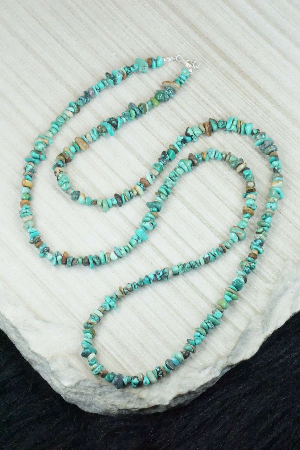 Turquoise & Sterling Silver Necklace - Doreen Jake