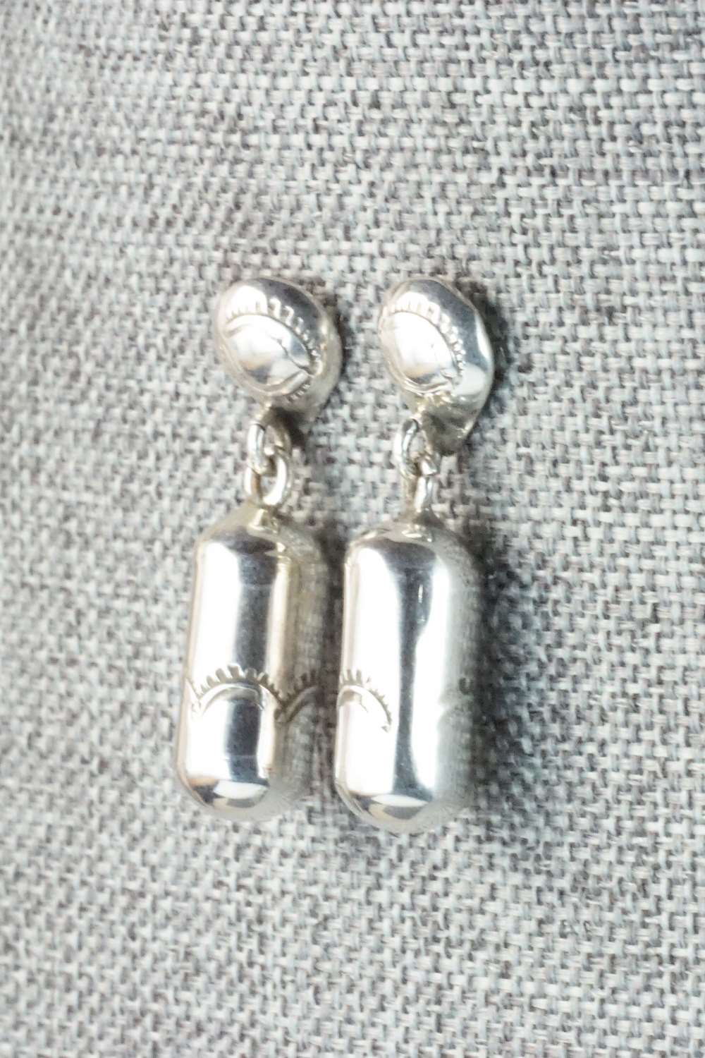 Sterling Silver Earrings - Kim Yazzie