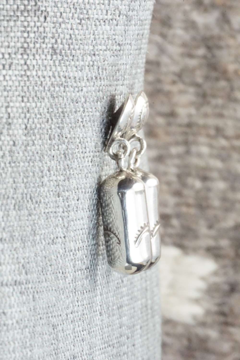 Sterling Silver Earrings - Kim Yazzie