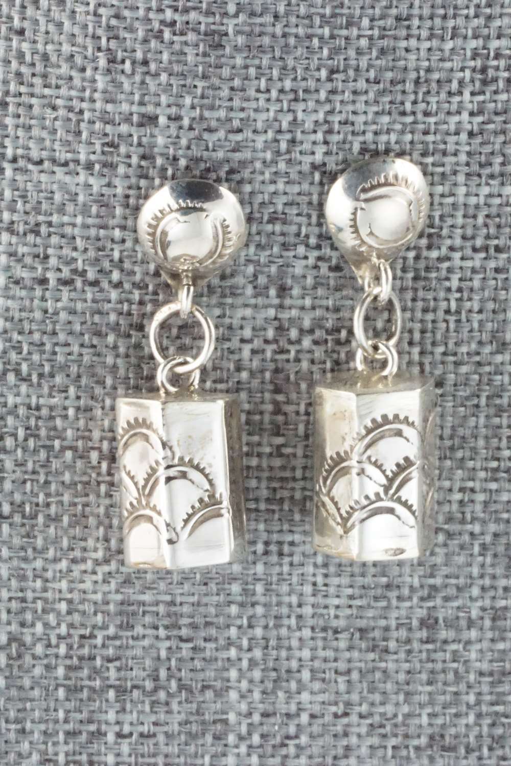 Sterling Silver Earrings - Kim Yazzie