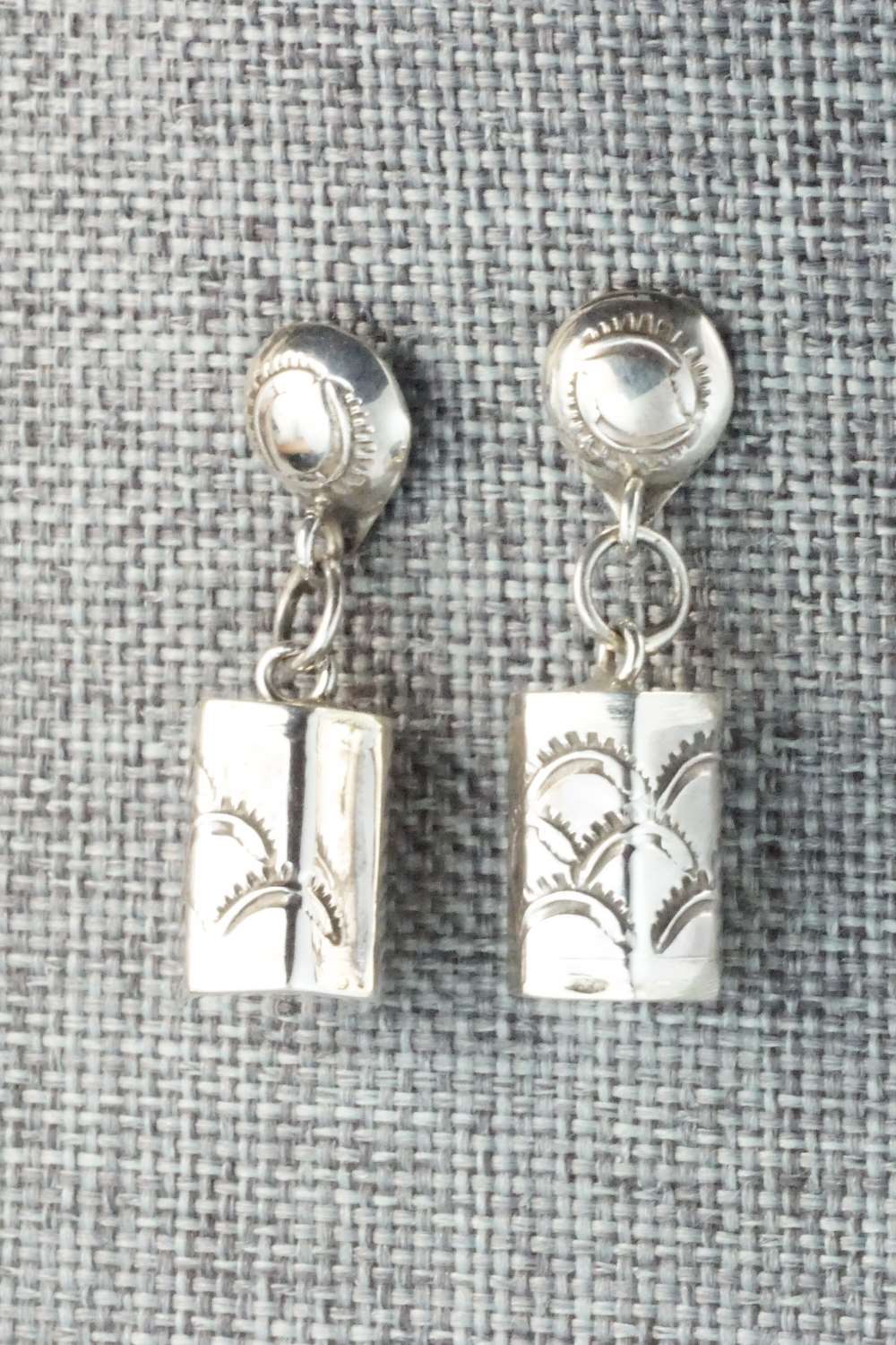 Sterling Silver Earrings - Kim Yazzie
