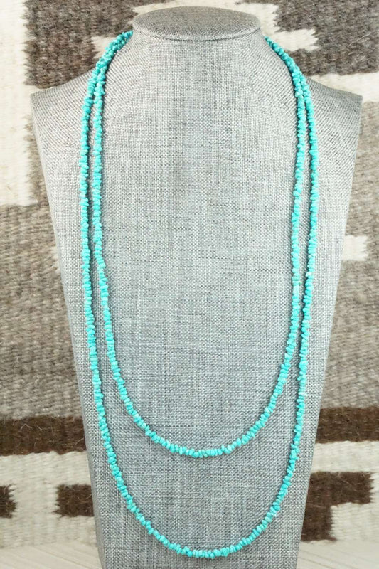 Turquoise & Sterling Silver Necklace - Doreen Jake