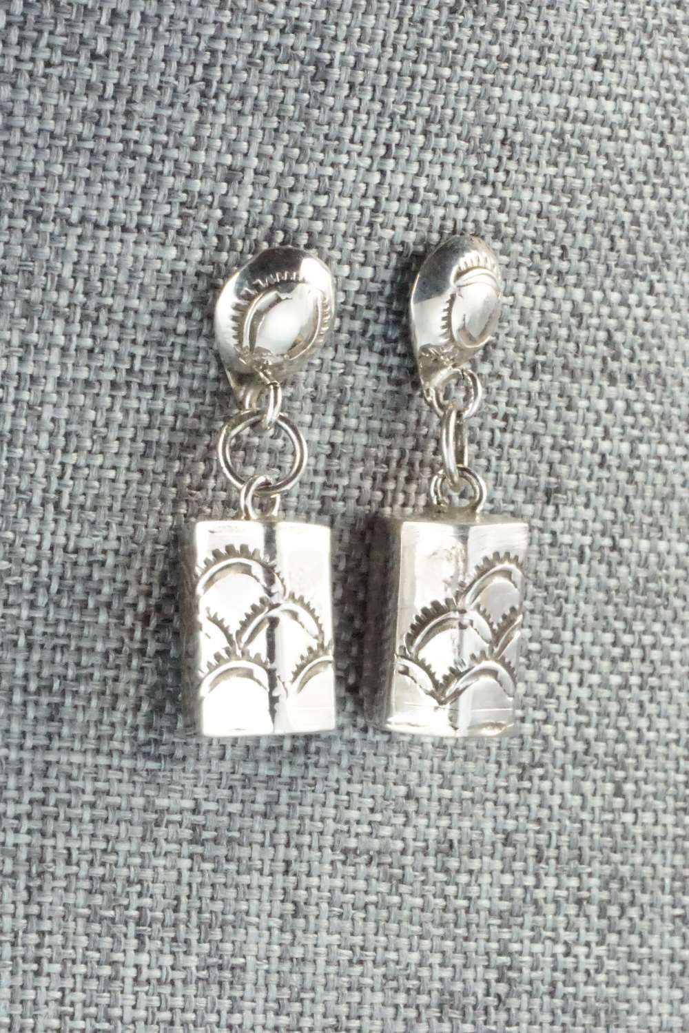 Sterling Silver Earrings - Kim Yazzie